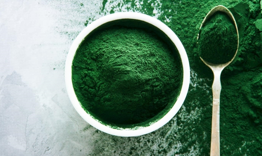 alga spirulina polverizzata